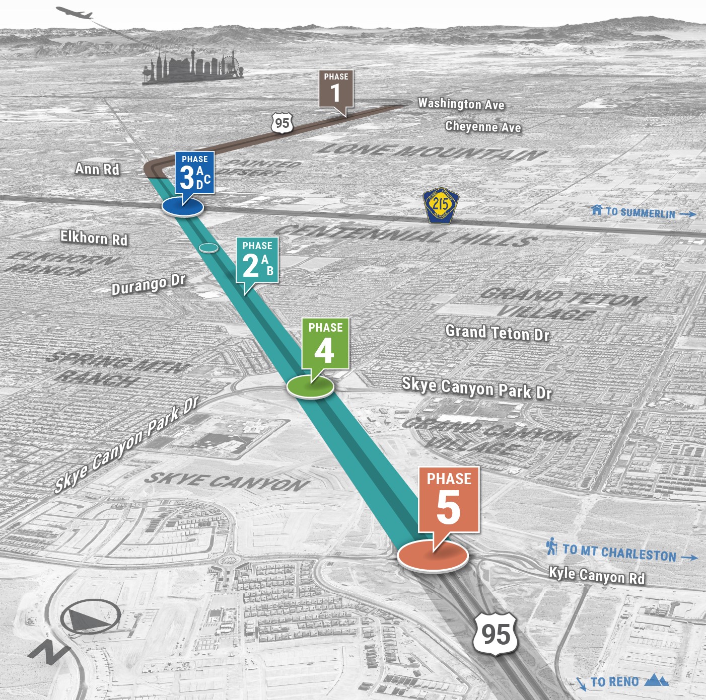 base map phases 1 through 5